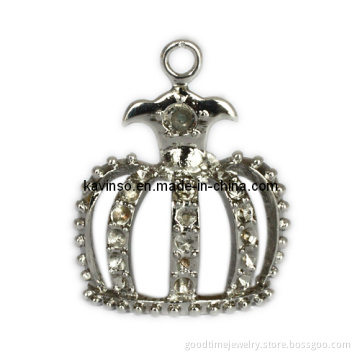 Beautiful Crown Stainless Steel Pendants